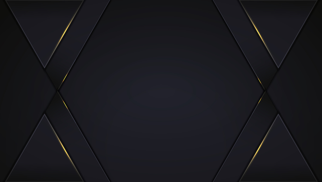 Black and Gold Geometric Background